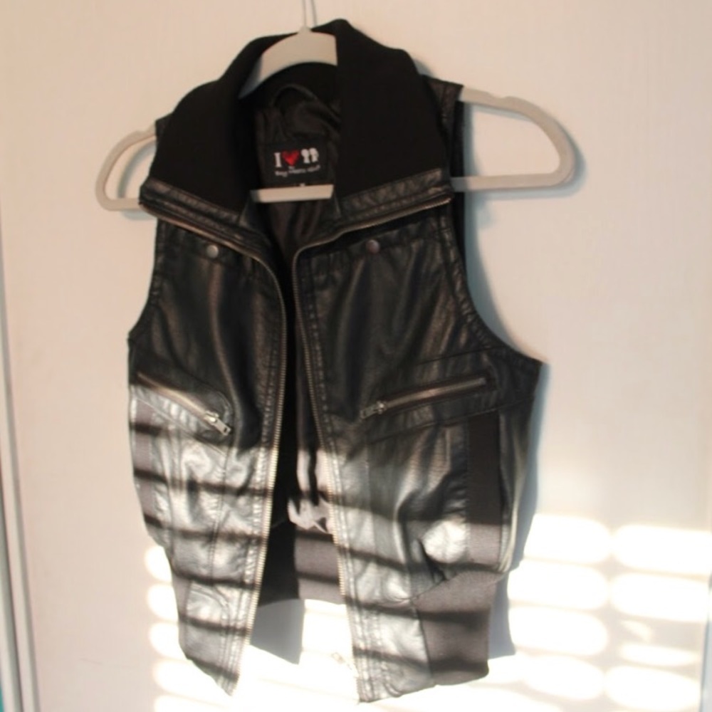 Pleather jacket